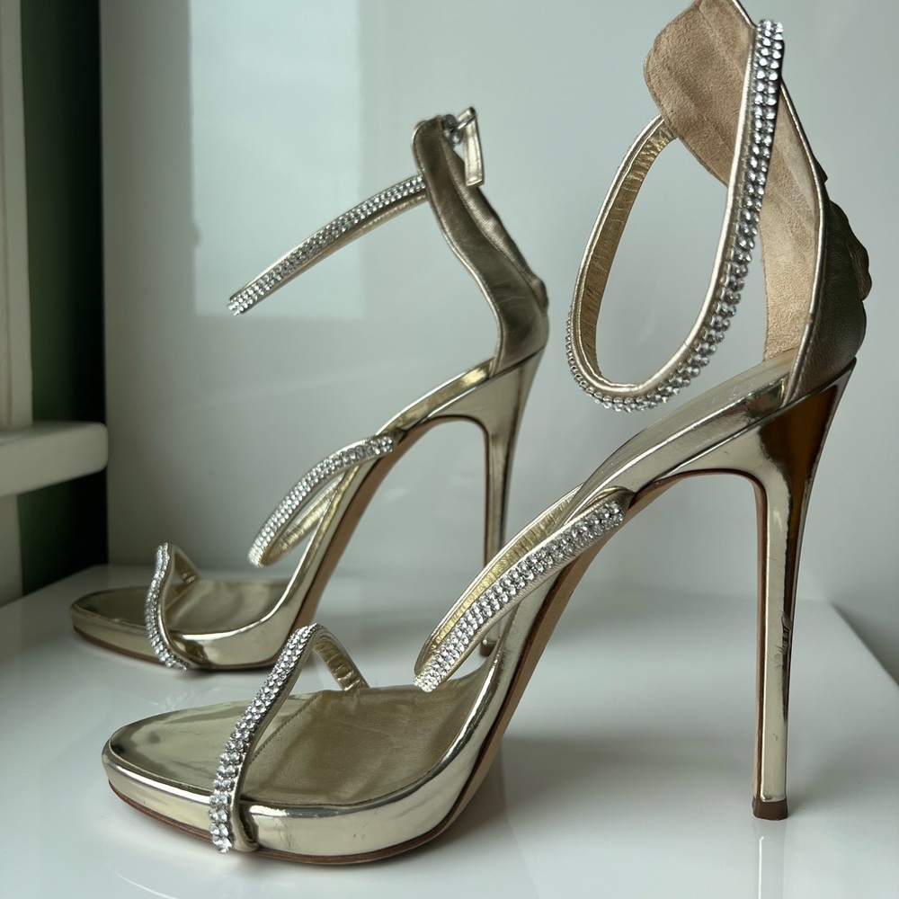 Giuseppe Zanotti Crystal Heels, Harmony - Picture 3 of 7
